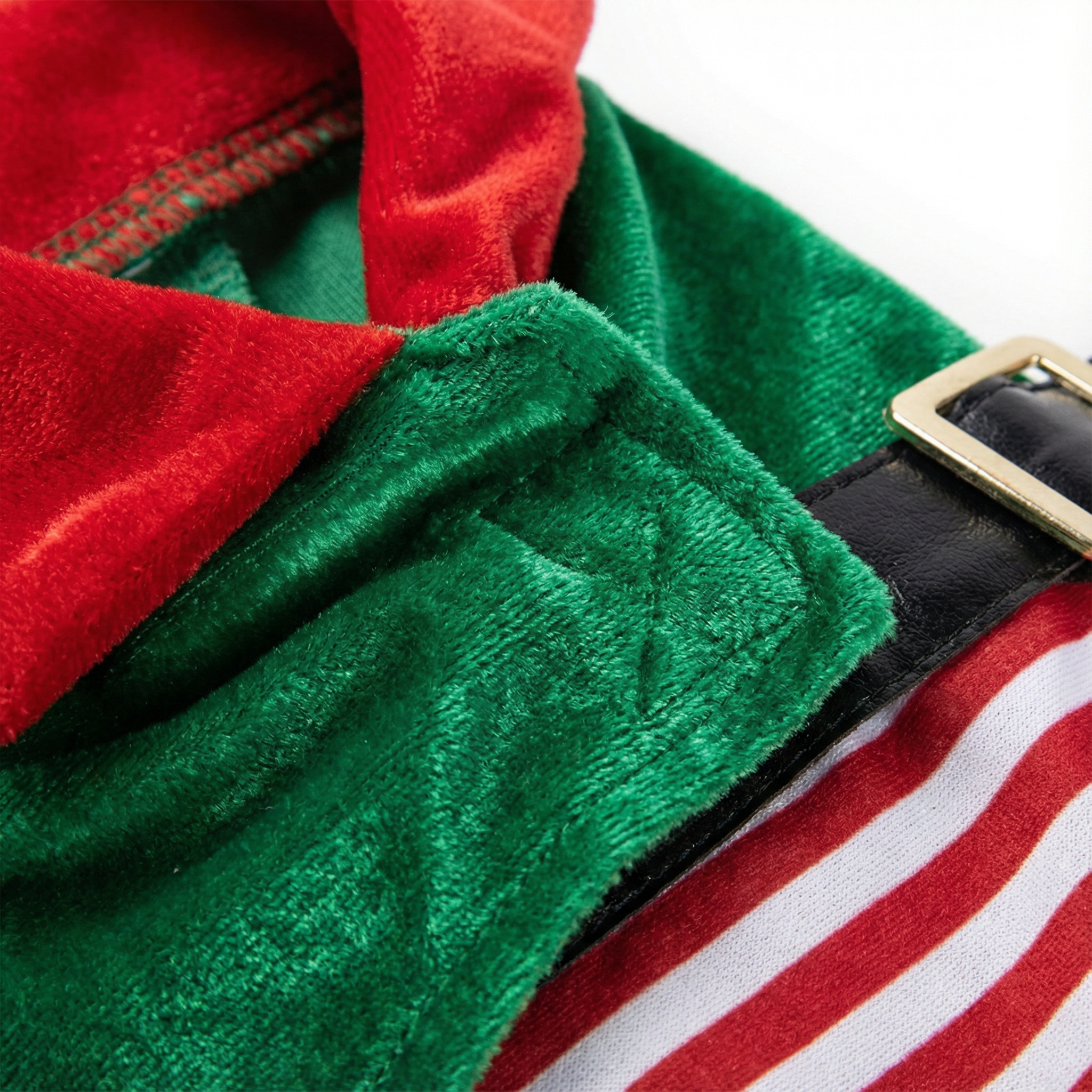 Christmas Pet Costume – Santa & Elf Edition (Red or Green)